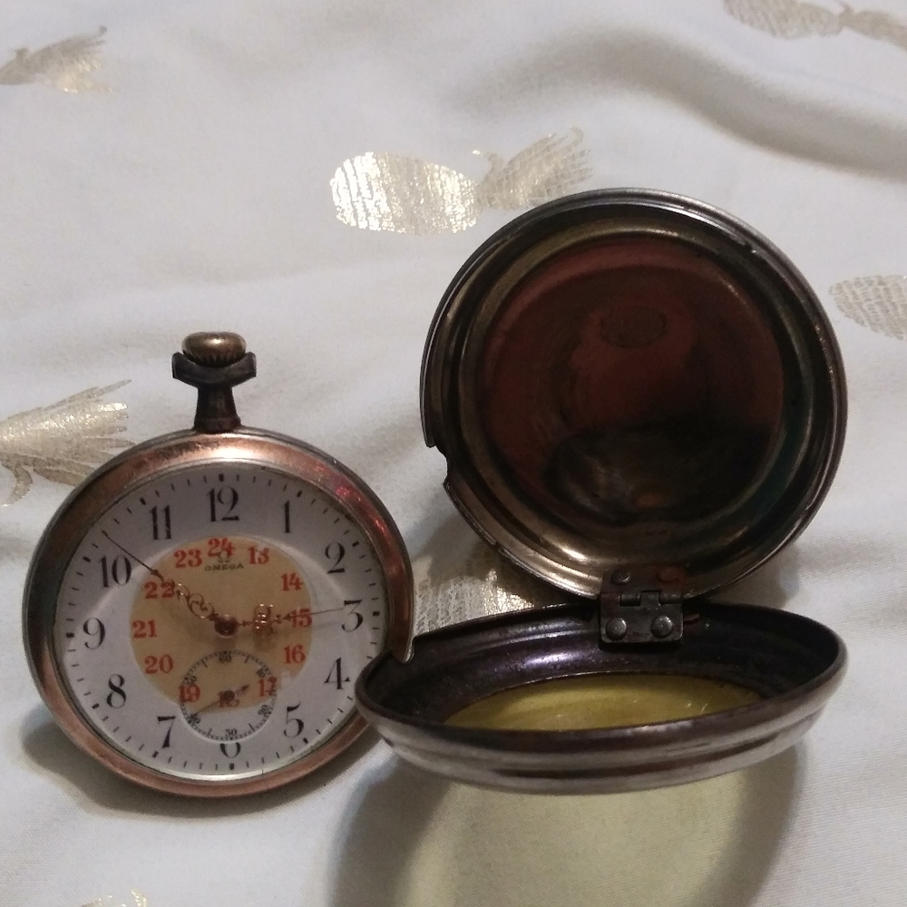 Omega pocket watch.Omega watch